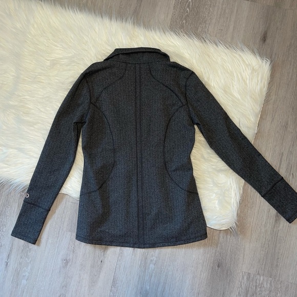 Calia by Carrie Underwood Gray Printed Zip Up - Picture 5 of 7